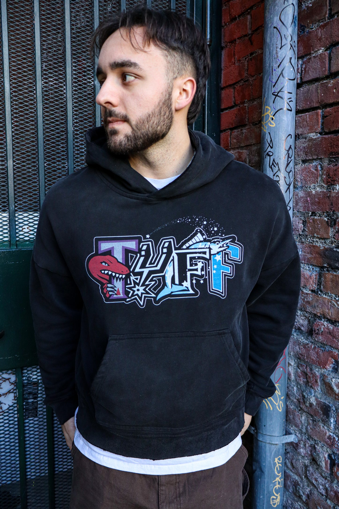 Athletics logo hoodie